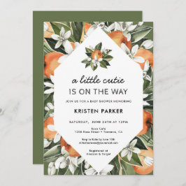 Eine kleine Süsse befindet sich auf dem Weg zur Gr Einladung