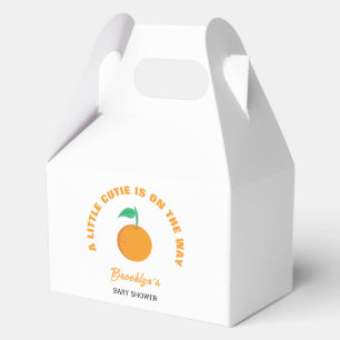 Eine kleine Süsse Citrus Baby Duschgeschlecht neut Geschenkschachtel