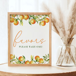 Eine kleine Süsse ist auf dem Weg Dusche Gefallen  Poster