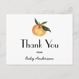 Eine kleine Süsse Kinderdusche per Mail Vielen Dan Postkarte