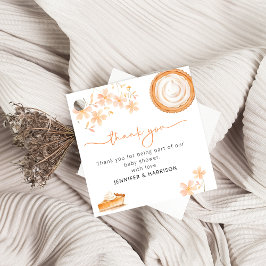 Eine kleine Süsse Kuchen backt | Babyparty Geschenkanhänger