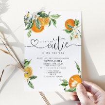 Eine kleine Süsse mit Baby-Dusche