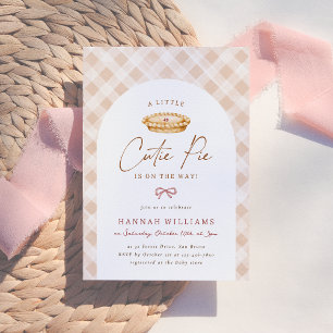 Eine kleine Süsse Pie Erntedank Herbstdusche Einladung