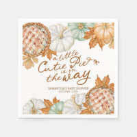 Eine kleine süße Torte Herbst-Baby-Party