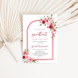 Eine kleine Sweetheart Baby-Dusche Einladung