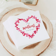 Eine kleine Sweetheart Valentine Baby Dusche