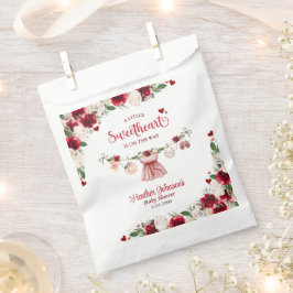 Eine kleine Sweetheart Valentine Girl Baby Dusche Geschenktütchen