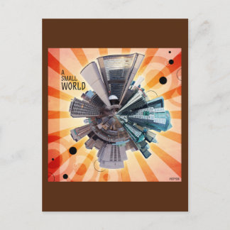 Eine kleine Welt Postkarte