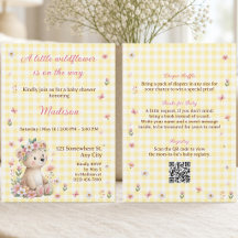 Eine kleine Wildblume - Alles in einer Baby Shower