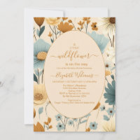 Eine kleine Wildblume Boho Nature Theme Kinderdusc