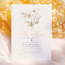 Eine kleine Wildblume Boho Nature Theme Kinderdusc