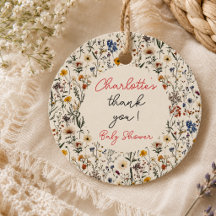 Eine kleine Wildblume Girl Babydusche