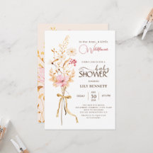 Eine kleine Wildblume rustikale Boho Nature Babydu