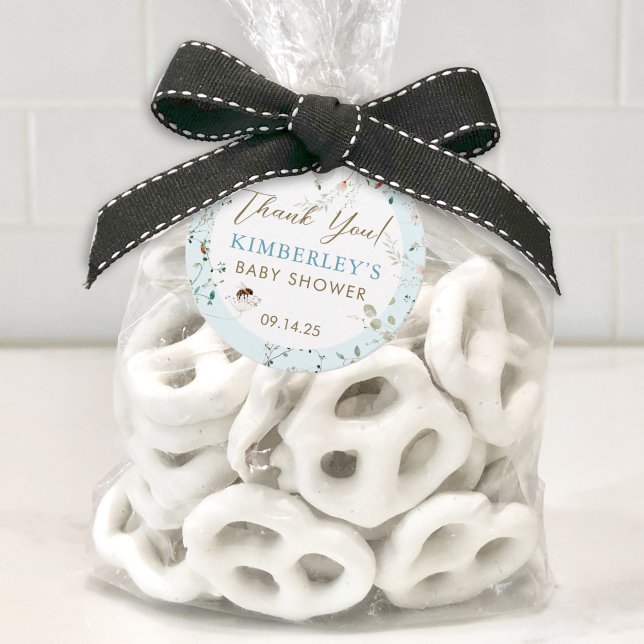 Eine kleine Wildblume Wild Blume Kinderdusche Geschenkanhänger (Von Creator hochgeladen)