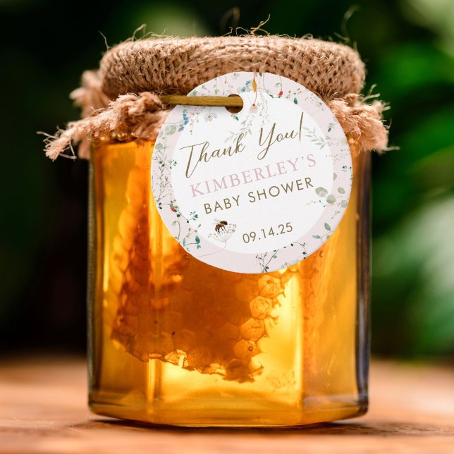 Eine kleine Wildblume Wild Blume Kinderdusche Geschenkanhänger (Von Creator hochgeladen)