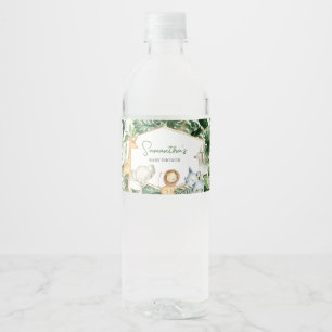 Eine kleine wilde Baby Shower Flaschenetikett Wasserflaschenetikett