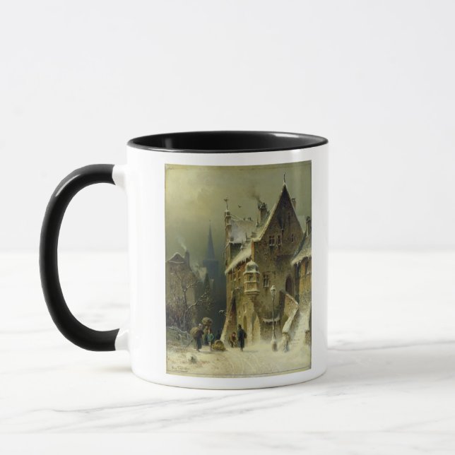 Eine Kleinstadt im Rhein Tasse (Links)