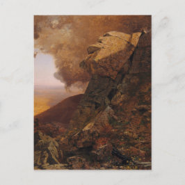 Eine Klippe in den Catskills Postkarte