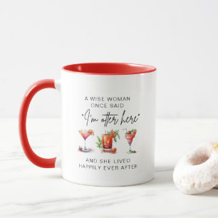 Eine kluge Frau sagte einst Personalisierte Renten Tasse