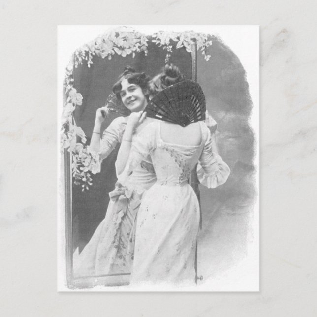 Eine Kokette Postkarte (Vorderseite)