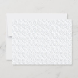 Eine komplett weiße, funkellose Oberfläche füllt d Postkarte