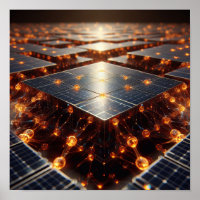 Eine komplexe Palette von orangefarbenen Röhren un