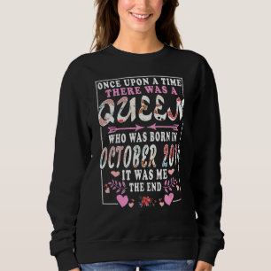 Eine Königin, die im Oktober 2014 zum Geburtstag v Sweatshirt