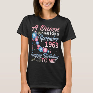 Eine Königin war im November 1963 Geboren, ich fre T-Shirt