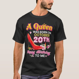 Eine Königin wurde am 20. Oktober 2002 zum Geburts T-Shirt