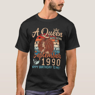 Eine Königin wurde im September 1990 zum Geburtsta T-Shirt