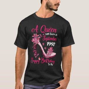 Eine Königin wurde im September 1997 zum Glück 26. T-Shirt