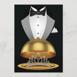 Eine königliche Feiereinladung Einladung