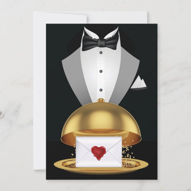 Eine königliche Feiereinladung Einladung (Vorderseite)