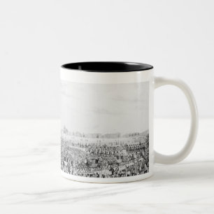 Eine korrekte Darstellung der Firma Zweifarbige Tasse