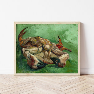 Eine Krabbe auf dem Rücken   Vincent van Gogh Poster