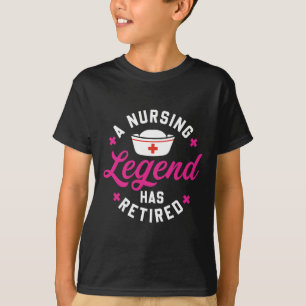 Eine Krankenschwester hat die Niedliche Rentenvers T-Shirt