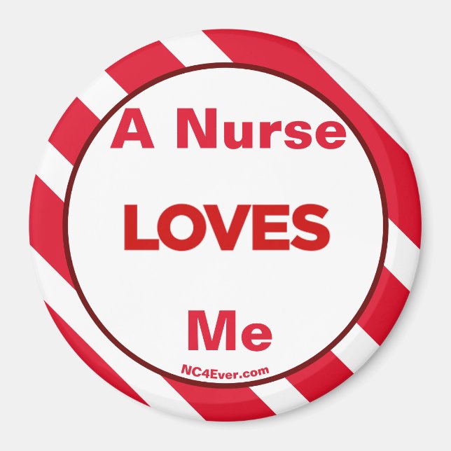 Eine Krankenschwester Liebe Magnet (Vorne)