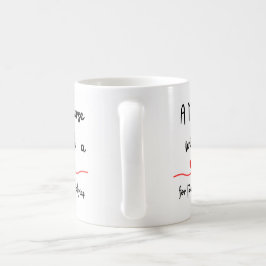 Eine Krankenschwester mit Herz für Pädiatrie-Tasse Kaffeetasse