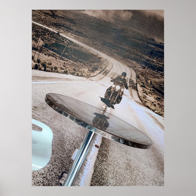 Eine Kreuzfahrt mit dem Lone Rider Café. Poster (Vorne)