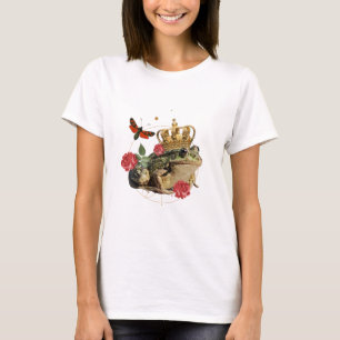 Eine Kröte mit einer Krone T-Shirt