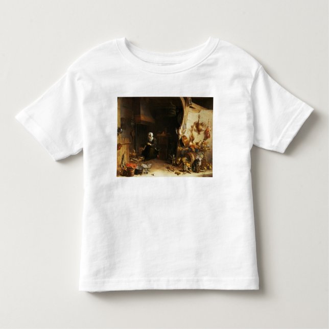 Eine Küche Räume mit einem Servant Girl Kleinkind T-shirt (Vorderseite)