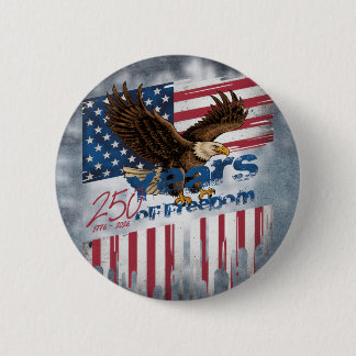 Eine kühne Illustration eines amerikanischen Symbo Button