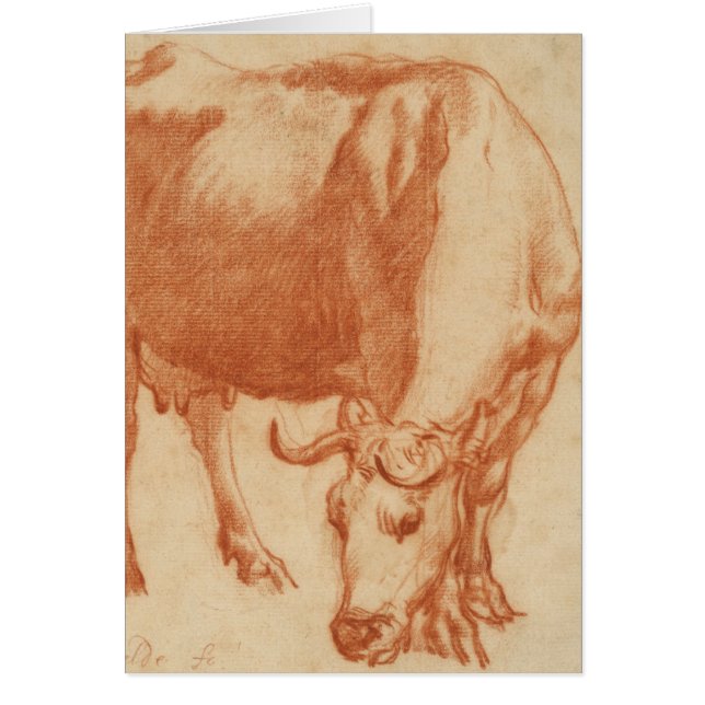 Eine Kuhweide von Adriaen van de Velde - Vintag (Vorne)