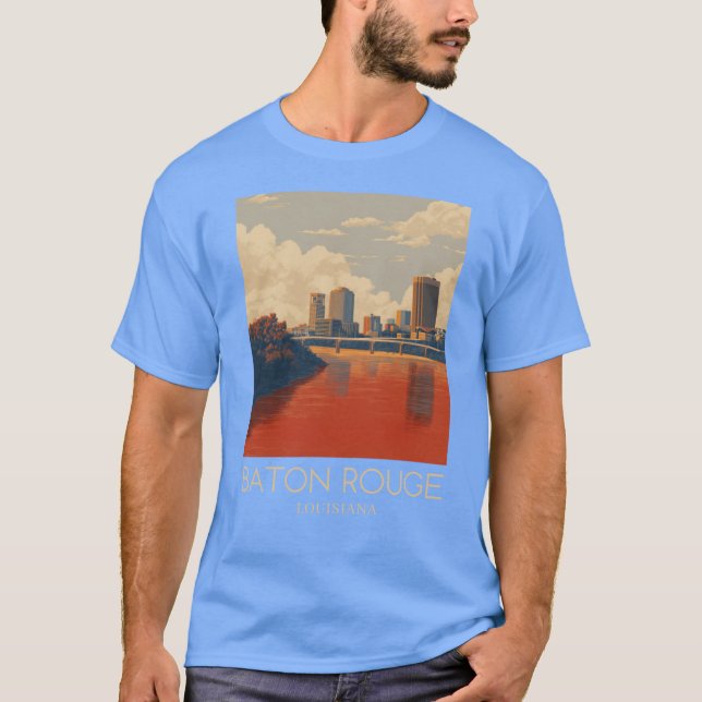 Eine Kunstausgabe von Baton Rouge 2 T-Shirt (Vorderseite)