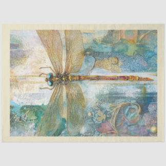 Eine künstlerische Dragonfly-Serie, Design #14 Seidenpapier