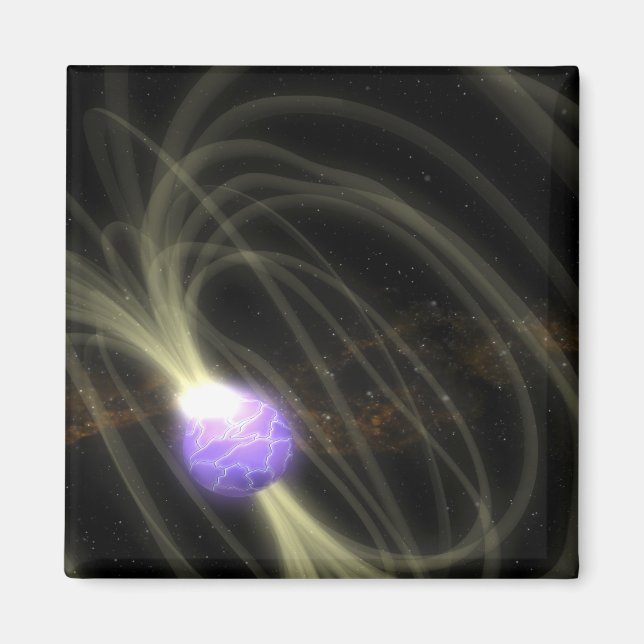 Eine künstlerische Konzeption des Magneten SGR 180 Magnet (Vorne)