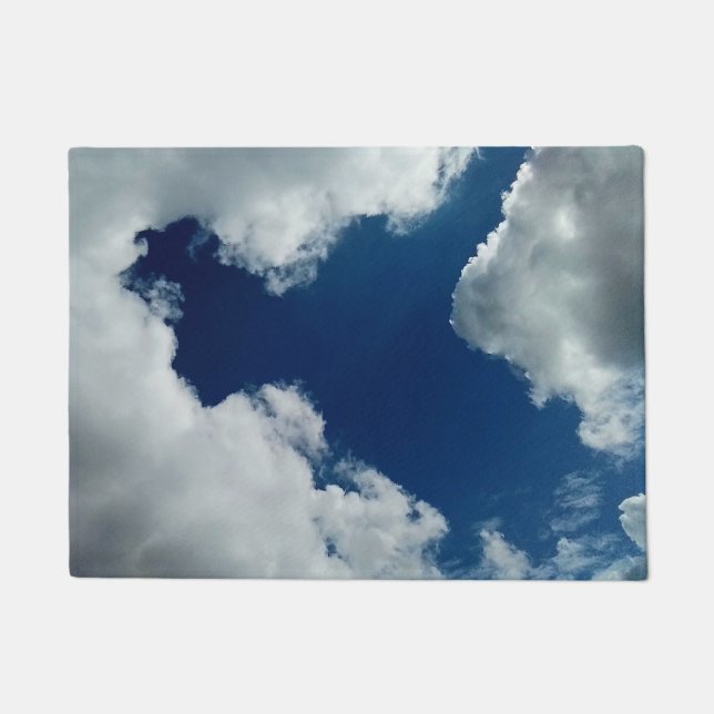 Eine Kurve in den Wolken Fußmatte (Vorderseite)