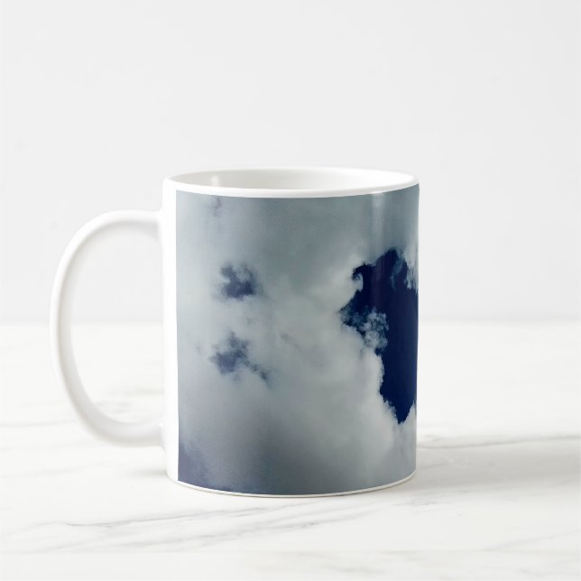 Eine Kurve in den Wolken Kaffeetasse (Links)