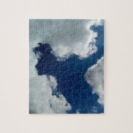 Eine Kurve in den Wolken Puzzle