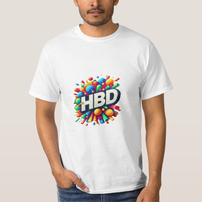 Eine kurze, aber besondere HBD-Methode T-Shirt (Vorderseite)